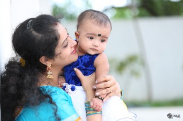 Raasi With Her Daughter Ridhima